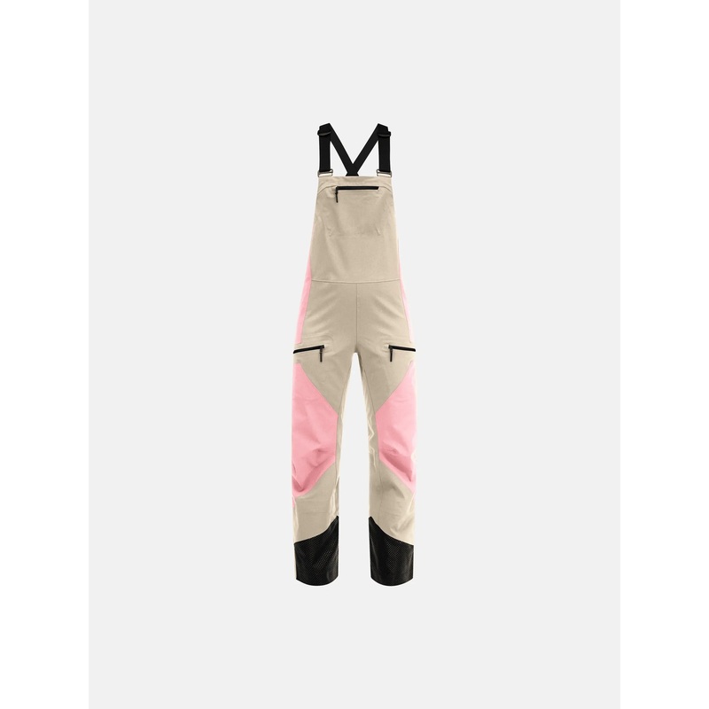 Women’s Kore Bib Pants|Cream / Rose|34|36|38|40