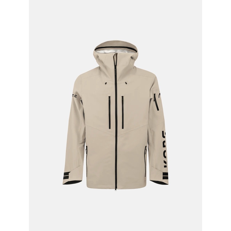 Men’s Kore Jacket|Cream|Black / Marsh Green|48|50|52|54|56