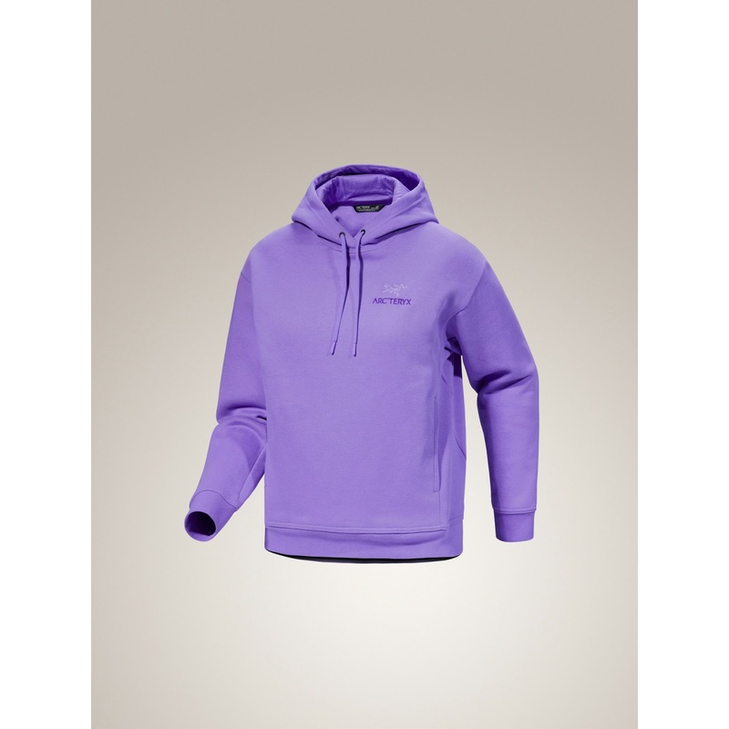 Women’s Emblem Fleece Hoody|Aster|Ink|XSmall|Small|Medium|Large|XLarge