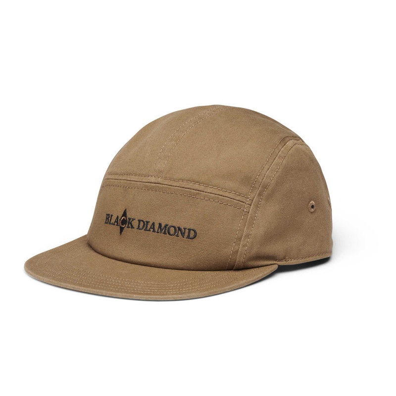 Camper Cap|Dark Curry|Black