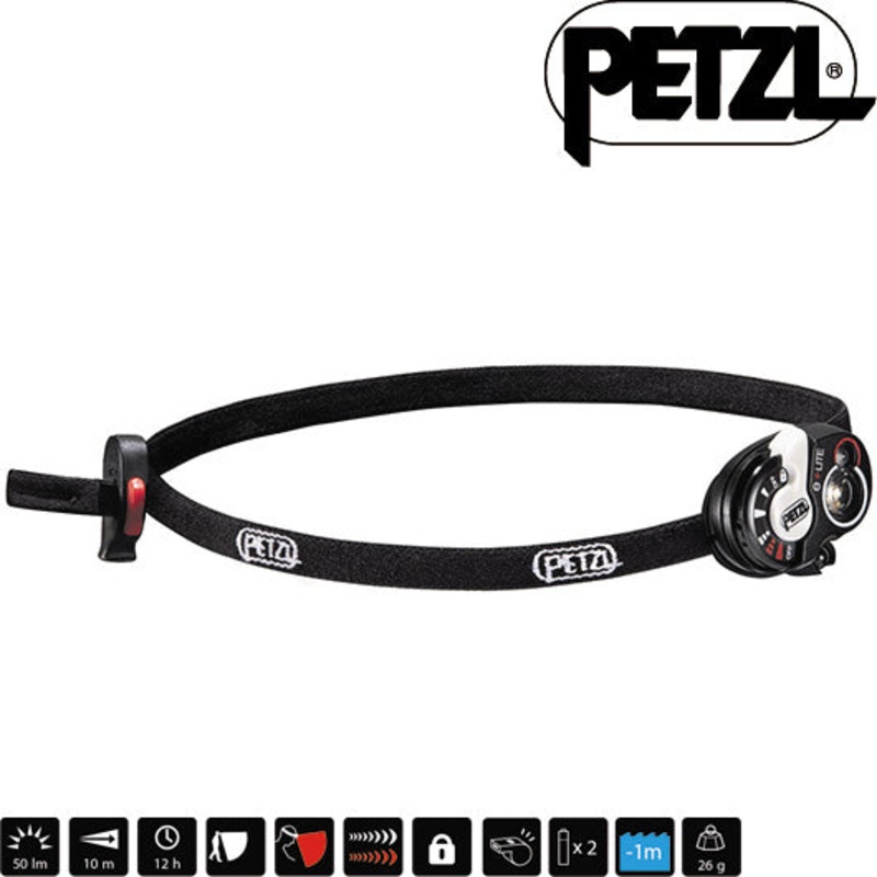 Petzl – E+Lite Backup LED Headlamp (30 LUMENS)