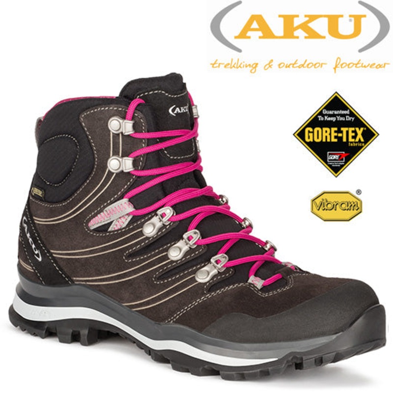 Aku – Women’s Alterra GTX|Anthracite/Magenta|Beige/Bordeaux|Violet/Strawberry|4.5 (UK)|5.0 (UK)|5.5 (UK)|6.0 (UK)|6.5 (UK)|7.0 (UK)|8.5 (UK)|3.5 (UK)