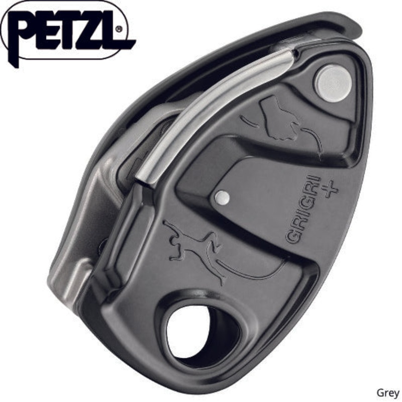 Petzl – Grigri Plus|Grey|Orange