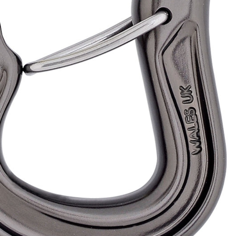 DMM – Ceros HMS Screwgate|Titanium/Lime|Lime Green|Matt Grey|Orange