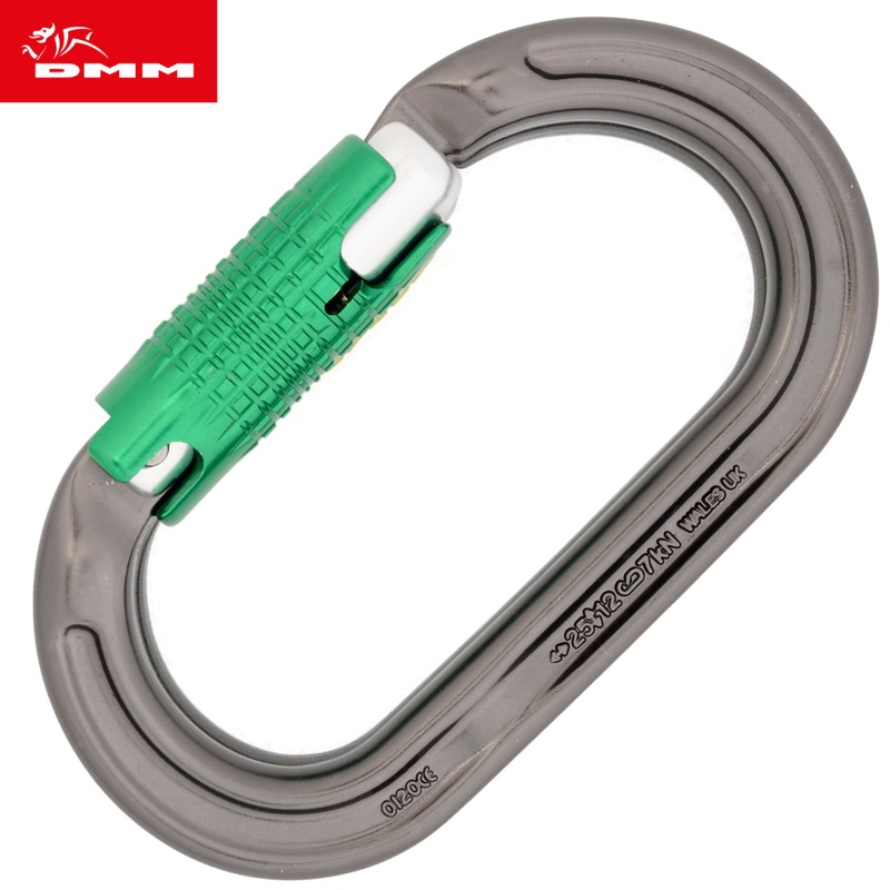DMM – Ultra-O Locksafe|Titanium/Lime|Matt Grey