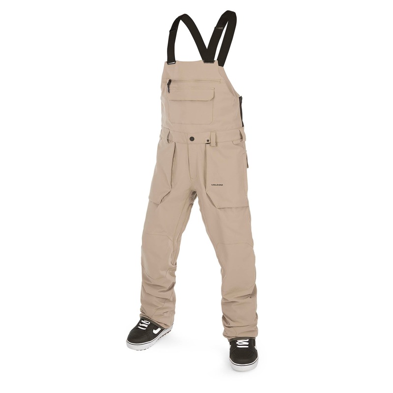 Volcom Roan Bib 2023|Black|Caramel|Dark Khaki|X-Small|Small|Medium|Large|X-Large|XX-Large