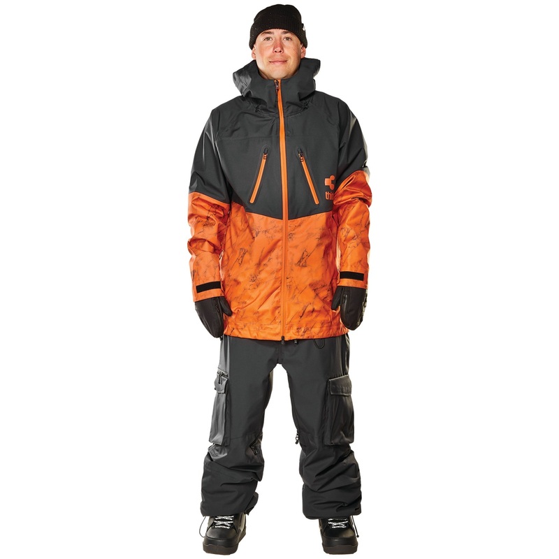 ThirtyTwo TM-3 Jacket 2023|Black/Orange|Small|Medium|Large|X-Large