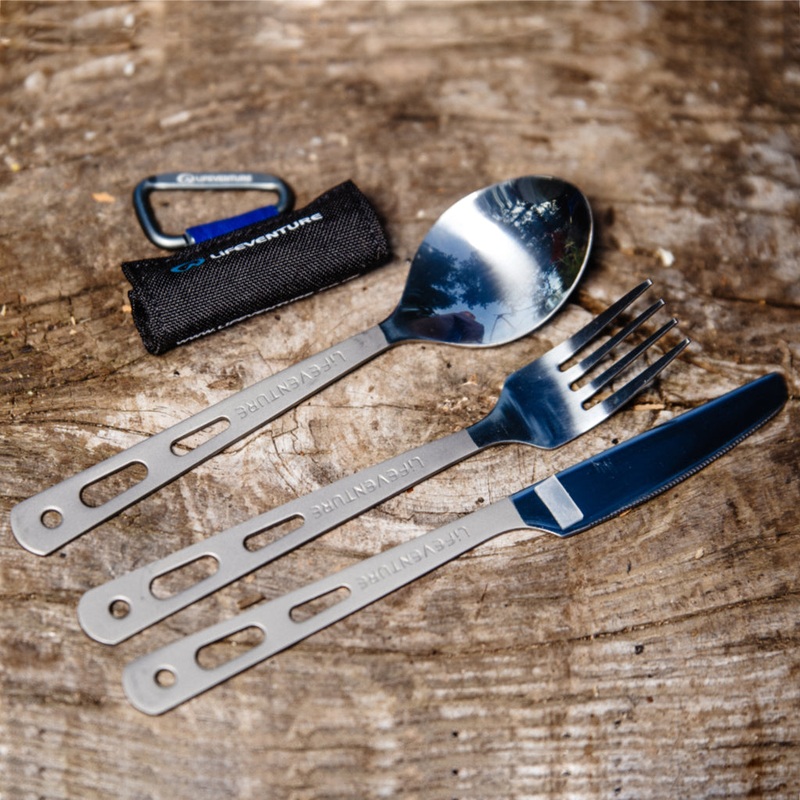Lifeventure – Titanium Cutlery Set