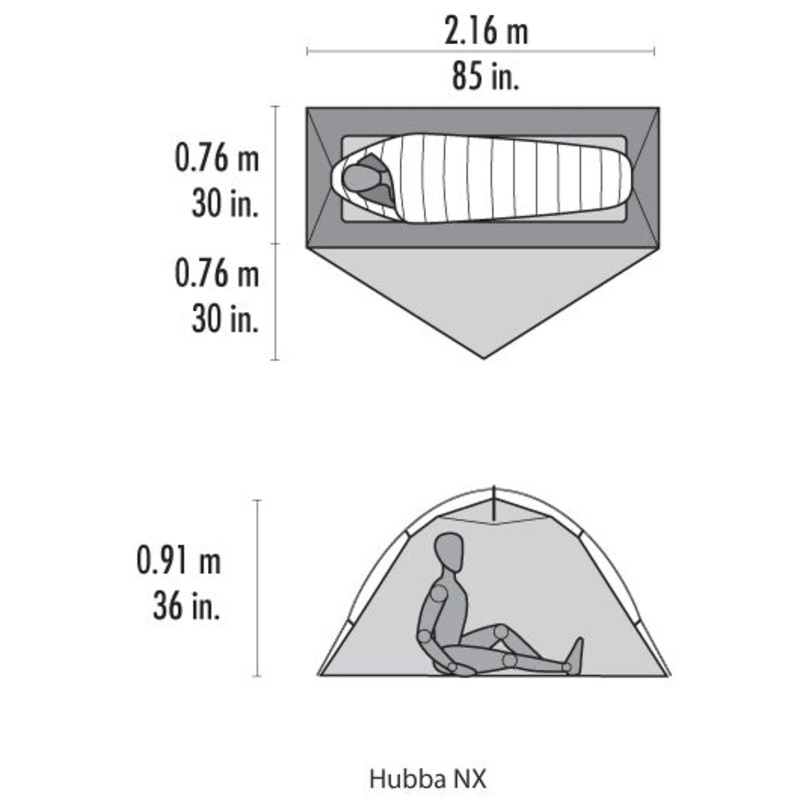 MSR – Hubba NX, Green (1-person)