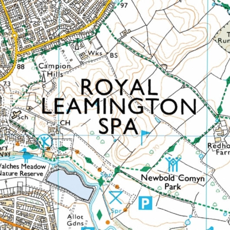 Ordnance Survey – OS Explorer 1:25k Map