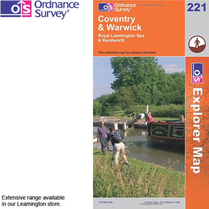 Ordnance Survey – OS Explorer 1:25k Map