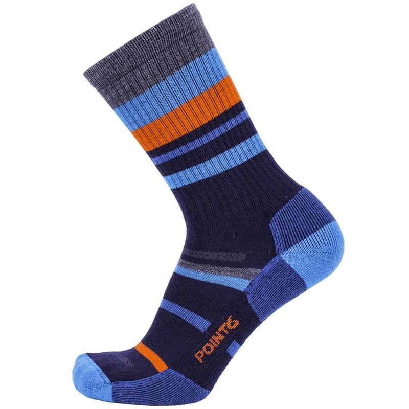 Point6 – Hiking Light Cushion Crew (Stripes)