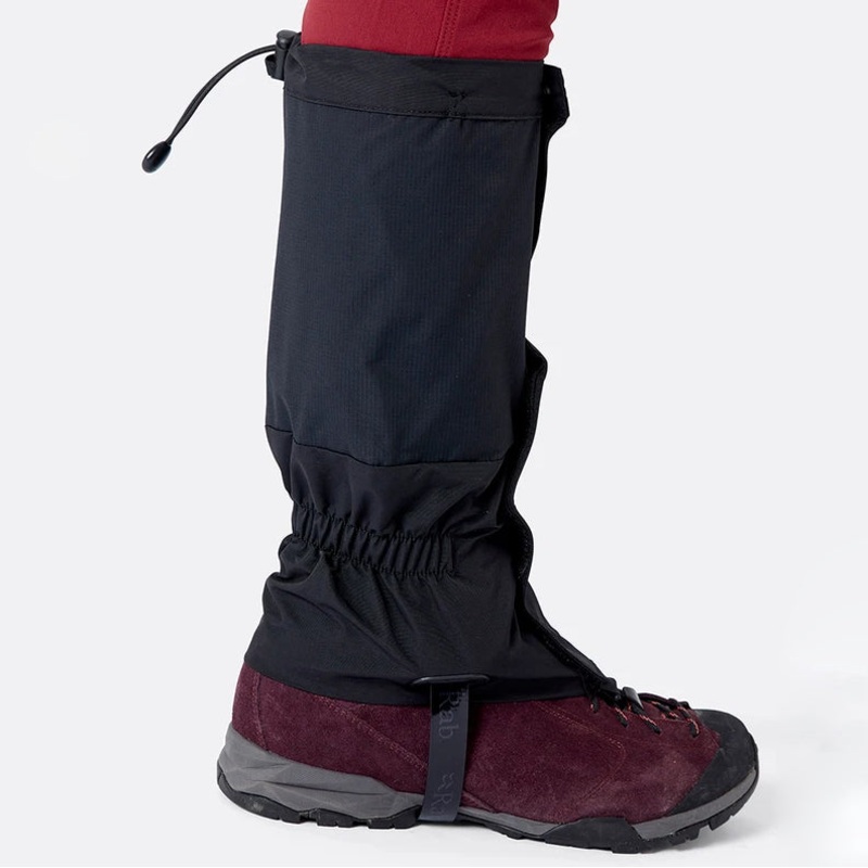 Rab – Women’s Trek Gaiters|Black|Atlantis|Medium|Large