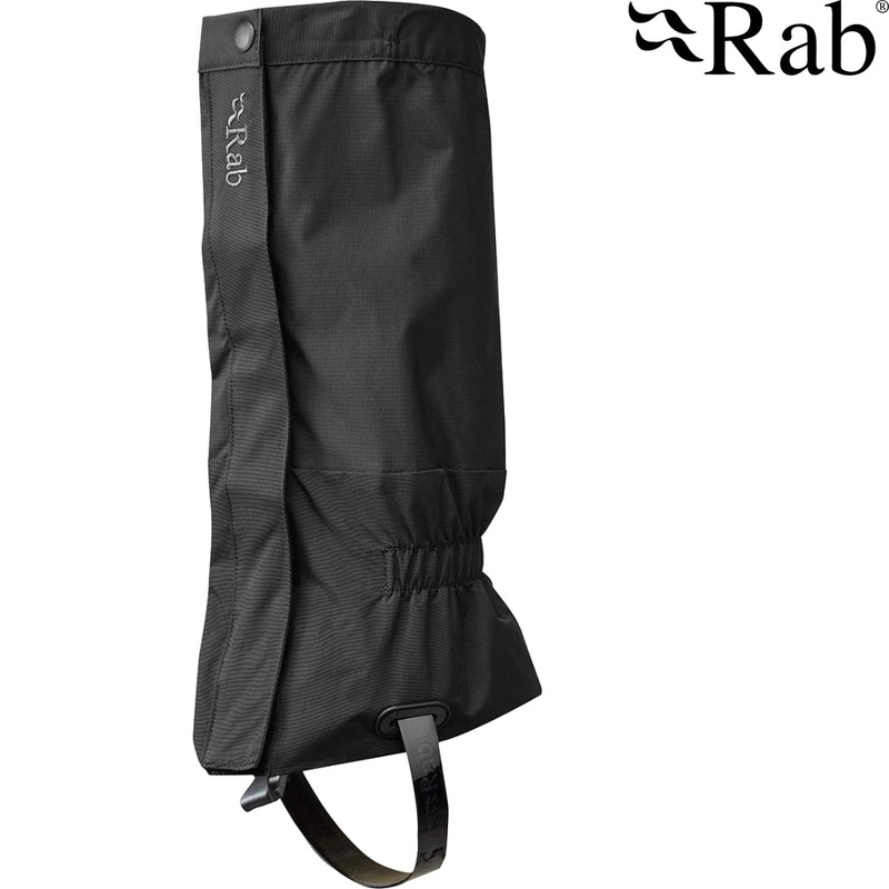 Rab – Women’s Trek Gaiters|Black|Atlantis|Medium|Large