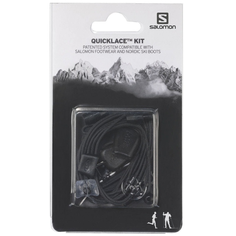 Salomon – Quicklace Kit|Black|Grey