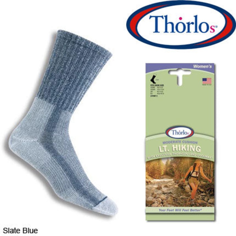 Thorlos – Light Hiker Womens|Slate Blue|UK 5.5-6.5|UK 8.0-9.5