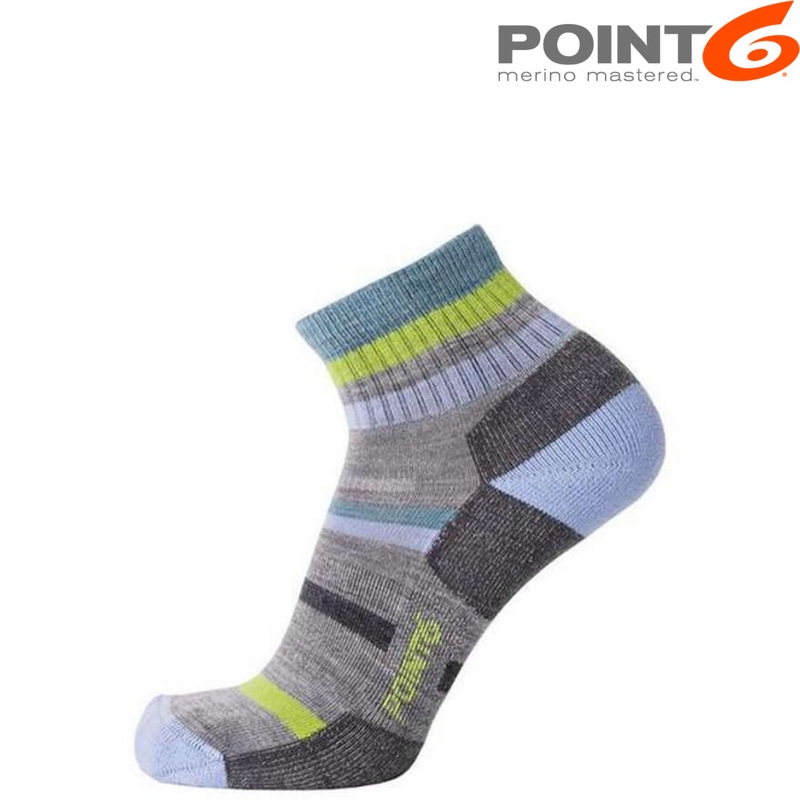 Point6 – Hiking Light Cushion Mini Crew (Stripes)