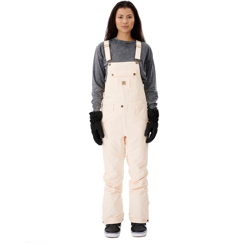 Rip Curl Vermont Bib 2023|Off White|Black|Sand|X-Small|Small|Medium|Large|X-Large
