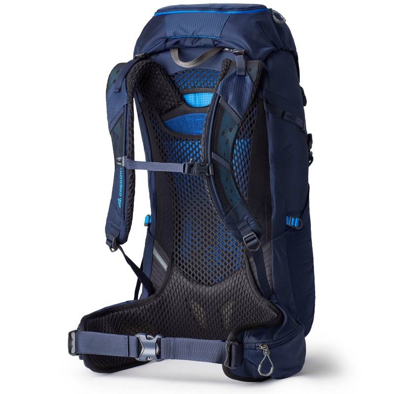 Gregory – Men’s Zulu 40|Halo Blue|Volcanic Black|Forage Green|Small/Medium|Medium/Large