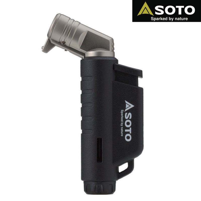 Soto – Micro Torch Horizontal|Black|Orange|Blue