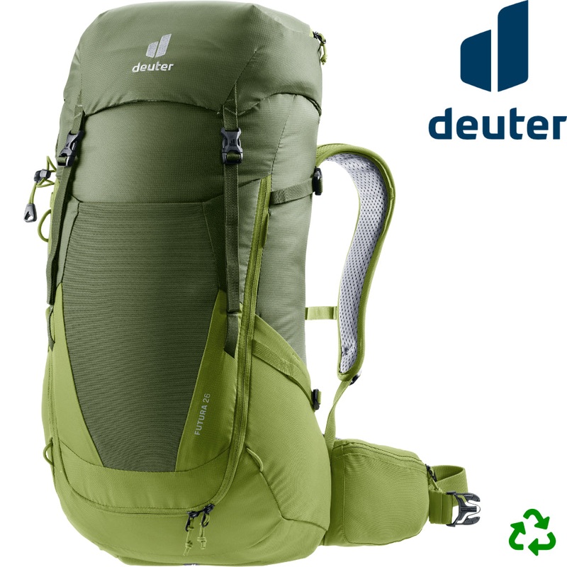 Deuter – Futura 26|Khaki/Meadow|Arctic/Slateblue|Graphite/Shale|Reef/Ink|Atlantic/Ink|Masala/Cherry