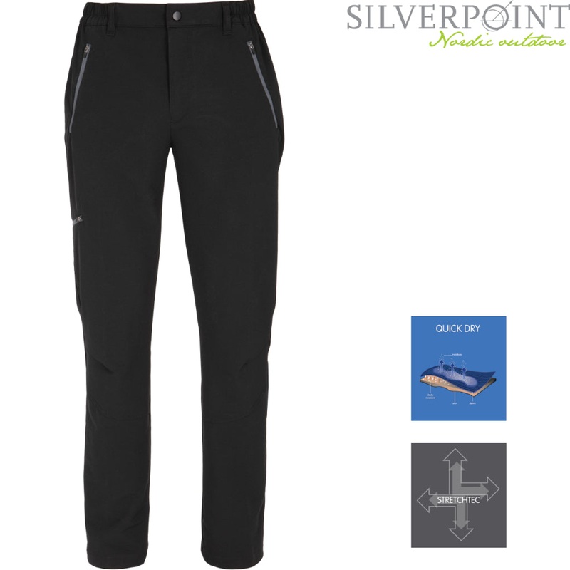 Silverpoint – Wasdale Trouser|Black|32 (Regular Leg)|36 (Regular Leg)|38 (Regular Leg)|40 (Regular Leg)|32 (Short Leg)|34 (Short Leg)|36 (Short Leg)|38 (Short Leg)|30  (Short Leg)|40 (Short Leg)|42 (Short Leg)