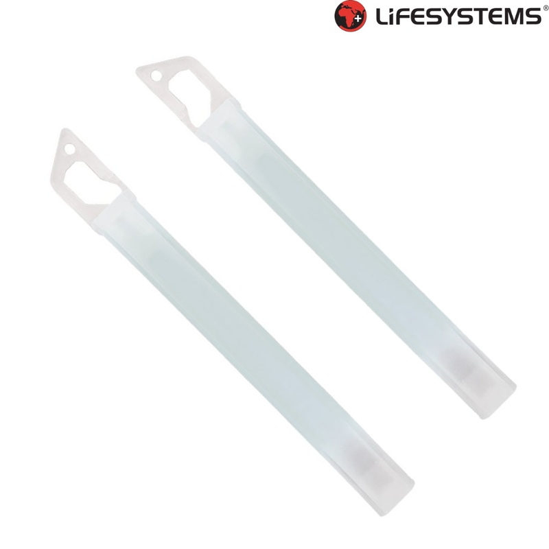 Lifesystems – Glow Sticks, White (2-pack)
