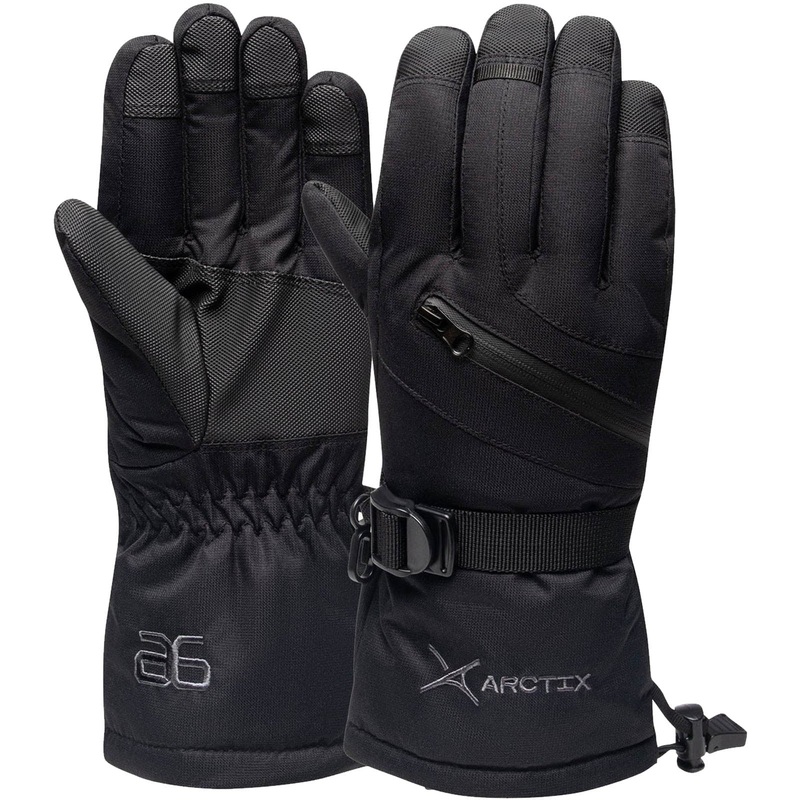 Arctix Womens Downhill Glove|Black|Island Azure|Orchid Fuchsia|White|Small|Medium|Large