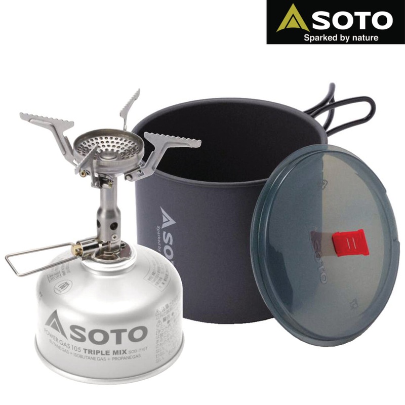 Soto – New River Pot & Amicus LP Gas Stove Set