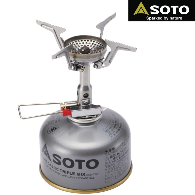 Soto – Amicus LP Gas Stove (with Stealth Lighter)