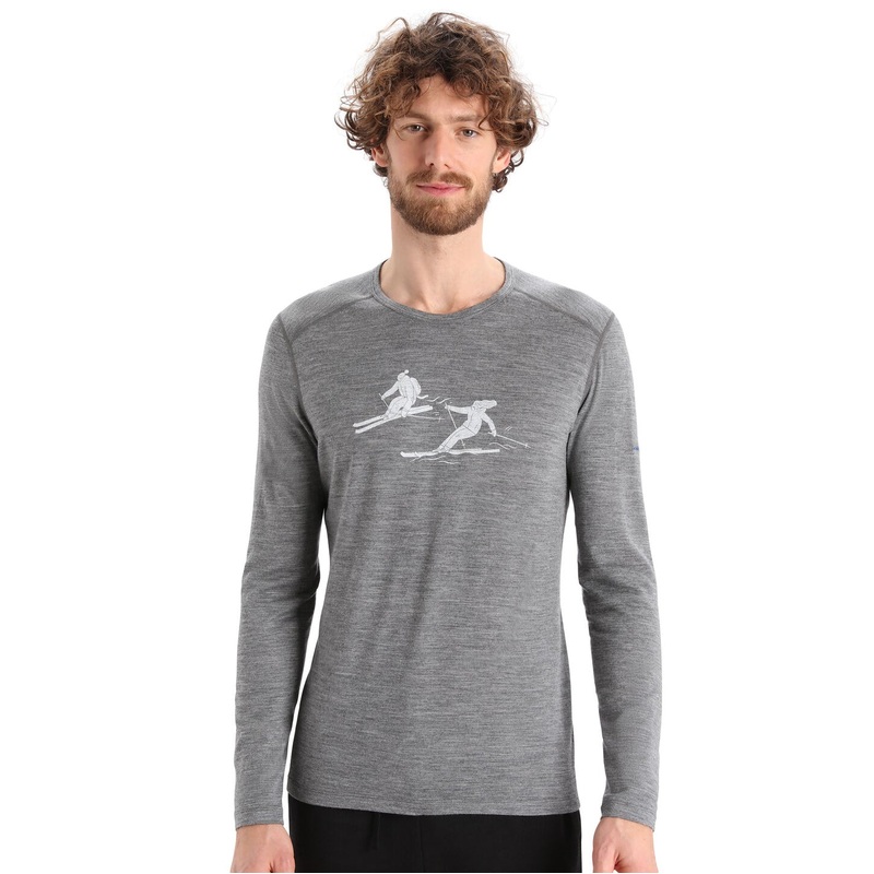 Icebreaker – Men’s 200 Oasis LS Crewe Last Run