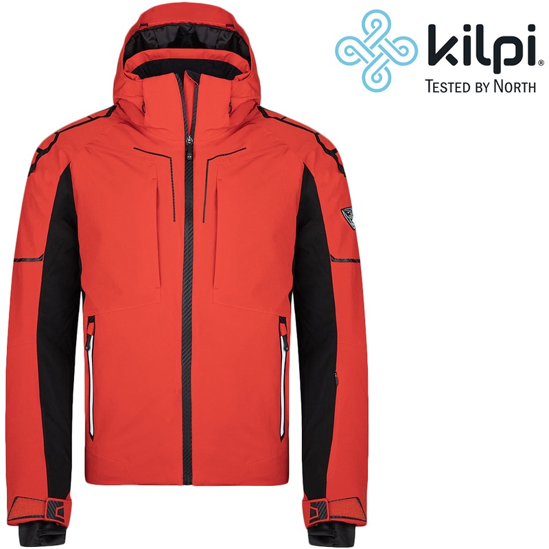 Kilpi – Turnau Ski Jacket|Small|Medium|Large|X-Large|XX-Large|XXX-Large|Black|Red