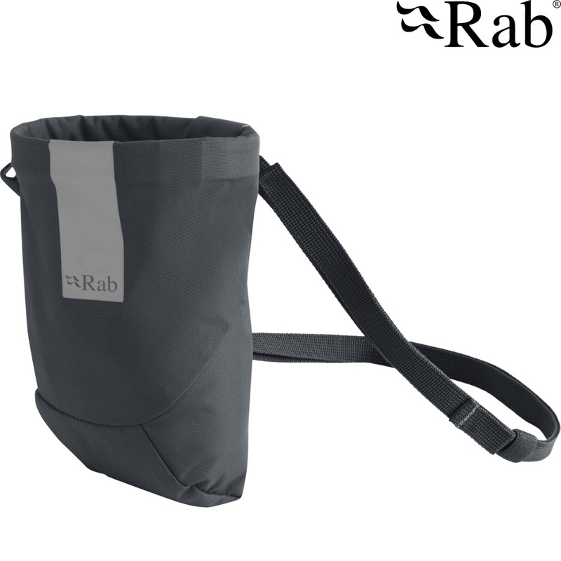 Rab – Chalk Bag & Belt|Ebony|Golden Palm
