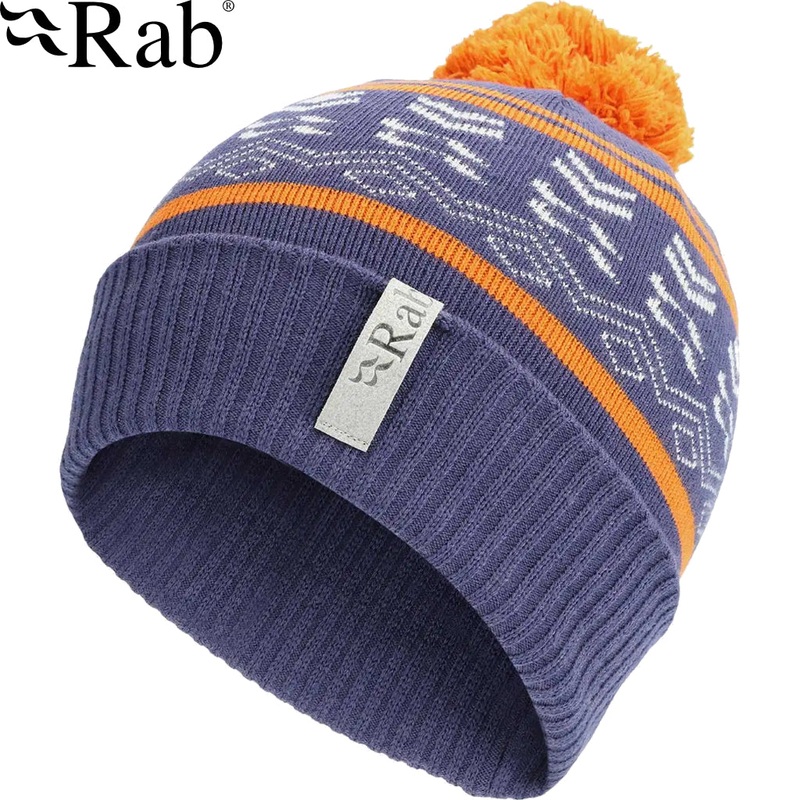 Rab – Khroma Bobble Beanie|Black/ Graphene|Army/Aspen Green|Orion Blue/Red Grapefruit|Green Slate/ Glacier Blue|Stone/ Sahara