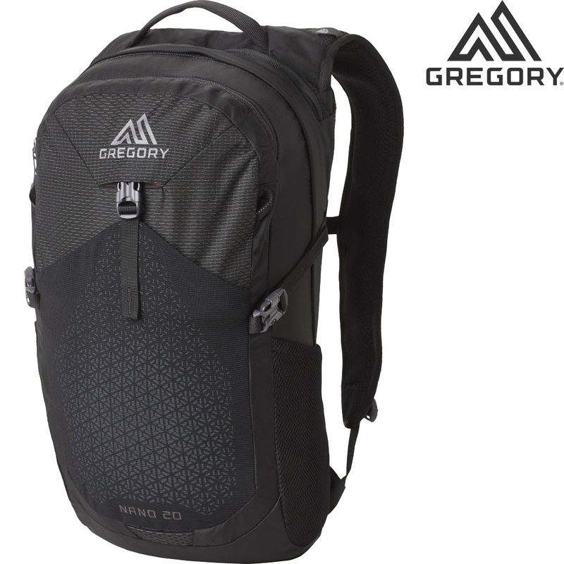 Gregory – Nano 20 Plus Size|Obsidian Black|Icon Teal