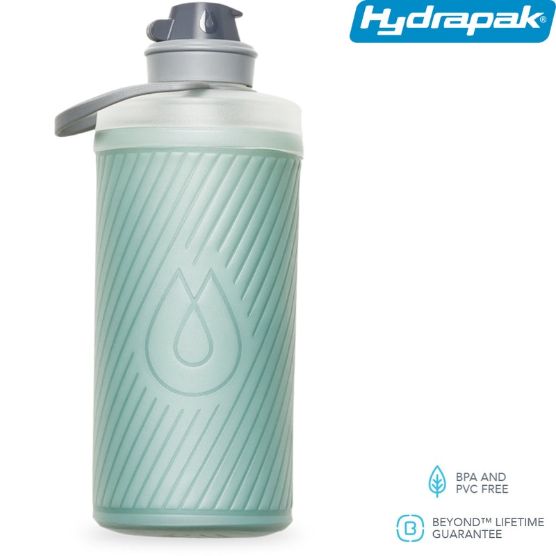 Hydrapak – Flux Bottle, 1.0L|Green|Blue|Grey