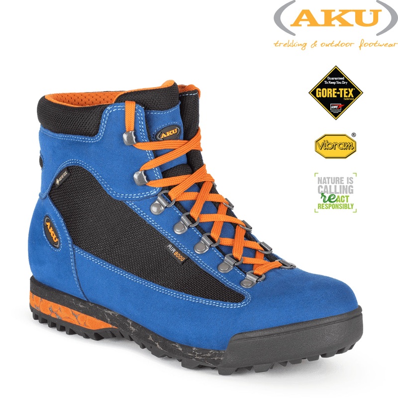 Aku – Slope V-Light GTX|Blue/Orange|4.5 (UK)|5.5 (UK)|6.5 (UK)|10.0 (UK)|12.0 (UK)
