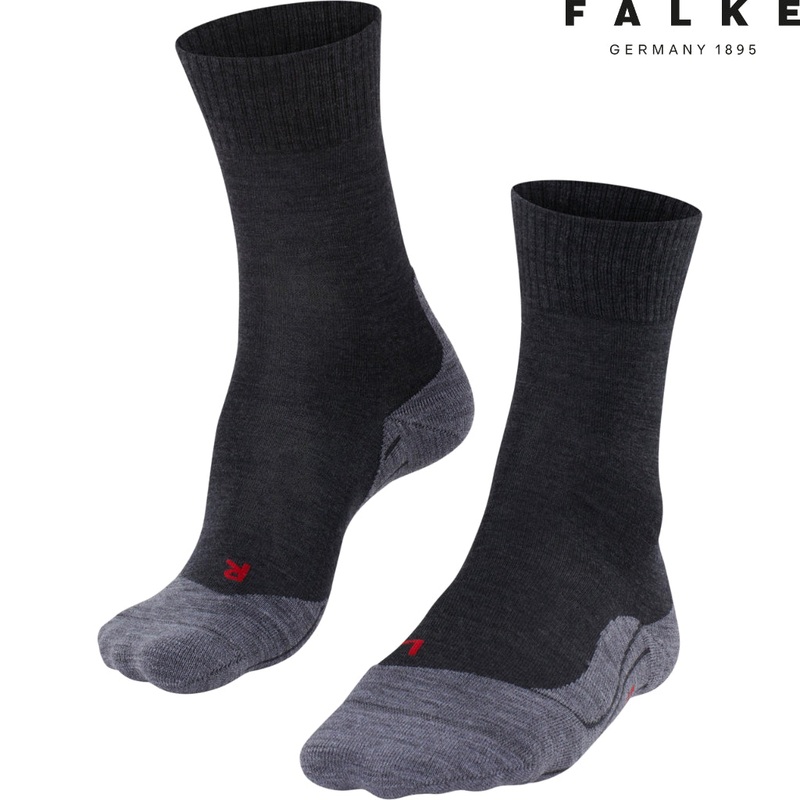 Falke – Men’s TK5 Wool|Asphalt Mel|39-41 EU|42-43 EU|44-45 EU|46-48 EU