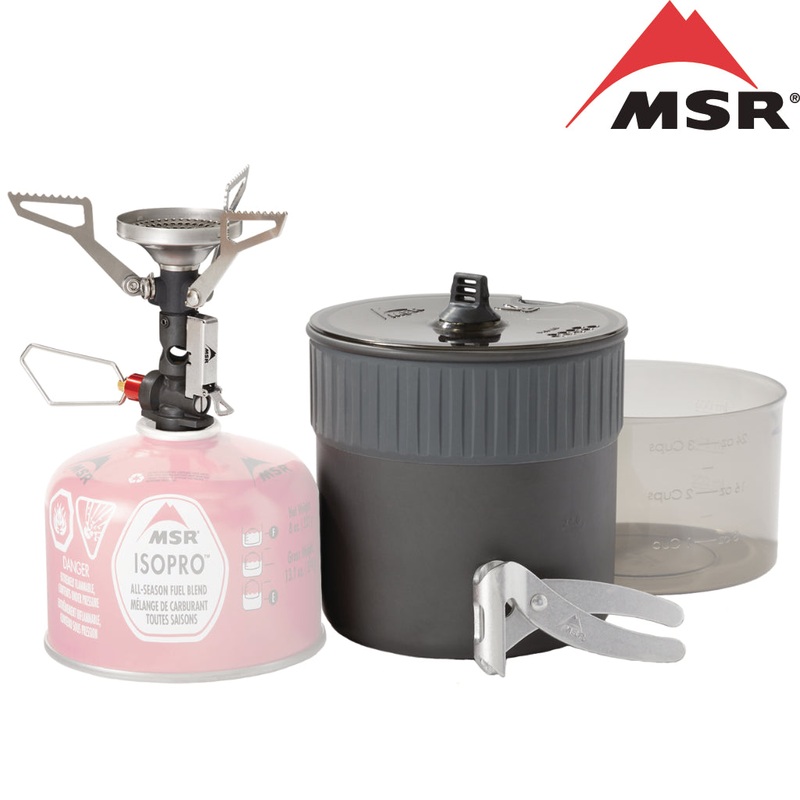 MSR – PocketRocket Deluxe Regulated LP Gas Stove Kit