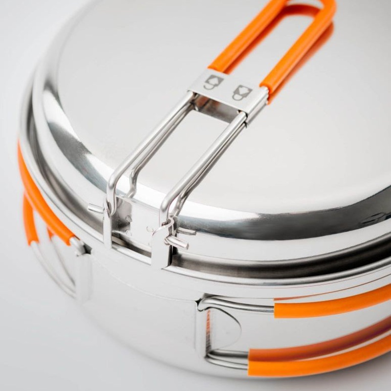 GSI Outdoors – Glacier Stainless 1-Person Mess Kit