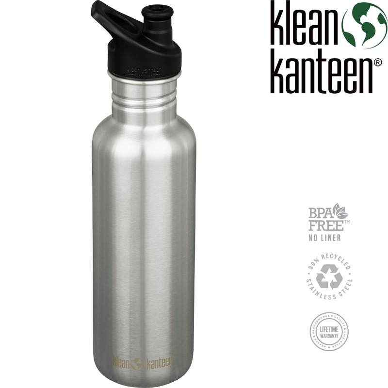 Klean Kanteen – Classic Sports Top Bottle, 800ml