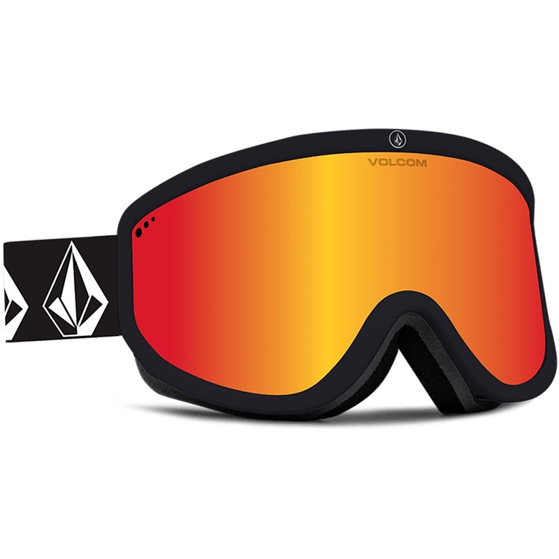 Volcom Footprints|Matte Black/Red Chrome|Matte White Silver/Ice Chrome
