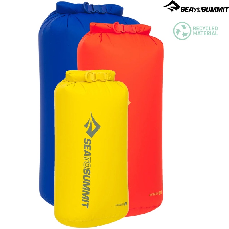 Sea To Summit – Lightweight 70D Dry Bag Set (8L, 13L, 20L)