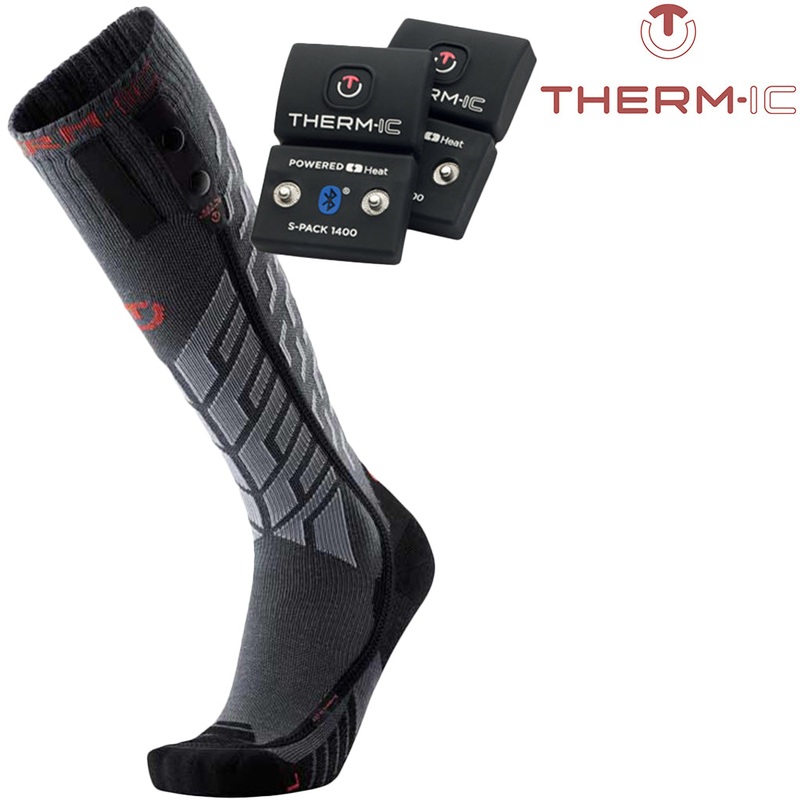 Therm-ic – Ultra Warm Performance Heated Socks S.E.T + S-Pack Batteries 1400B Bluetooth