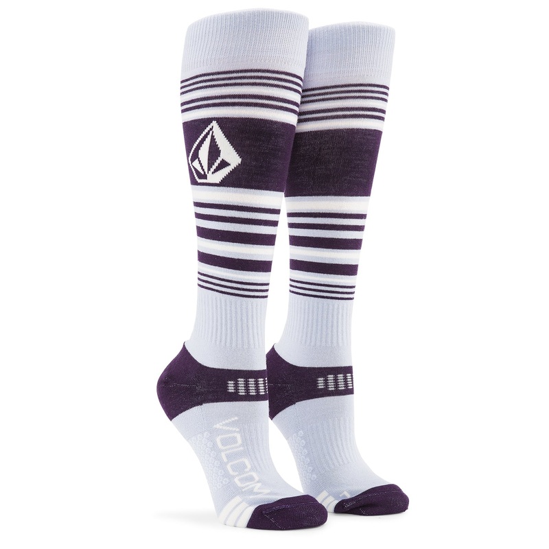 Volcom Tundra Tech Sock 2024|Lilac Ash|White|XS/S|M/L