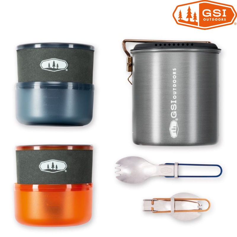 GSI Outdoors – Halulite MicroDualist Cooking Kit