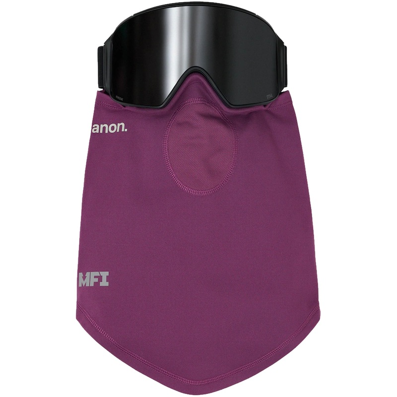Anon MFI Midweight Neckwarmer|Black|Grape|Peach Echo