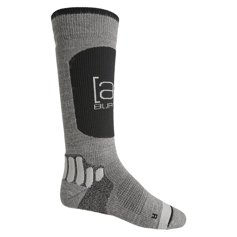 Burton [ak] Endurance Socks|Gray Heather|Jake Blue|Deep Emerald|Small|Medium|Large