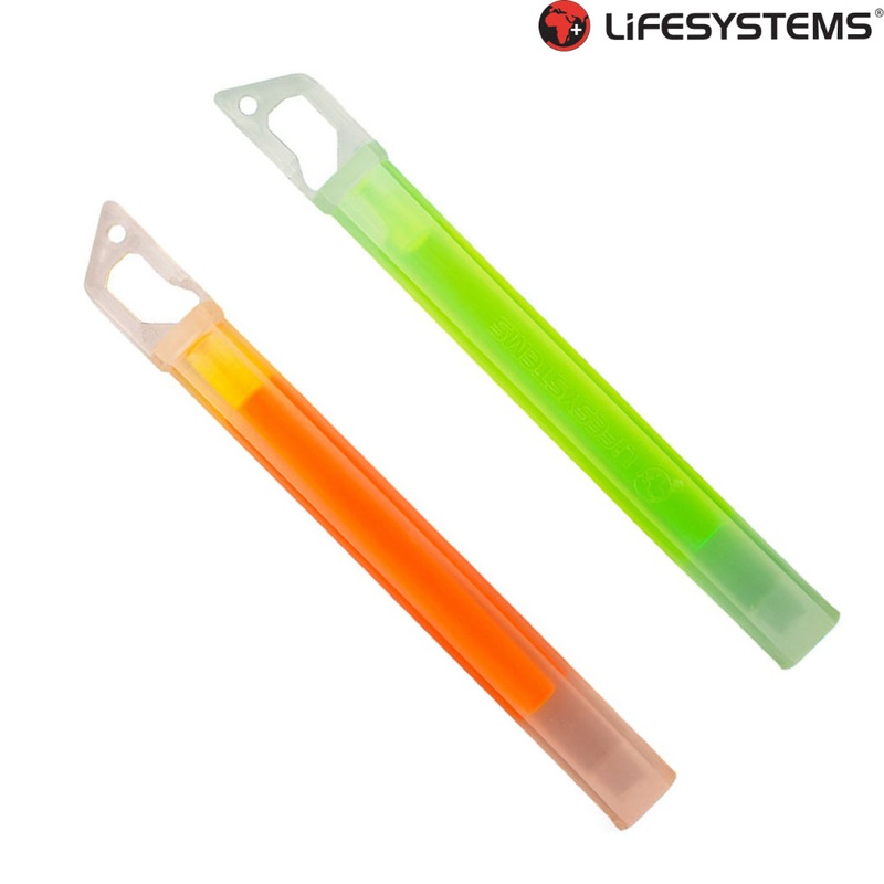 Lifesystems – Glow Sticks, Orange & Green (2-pack)