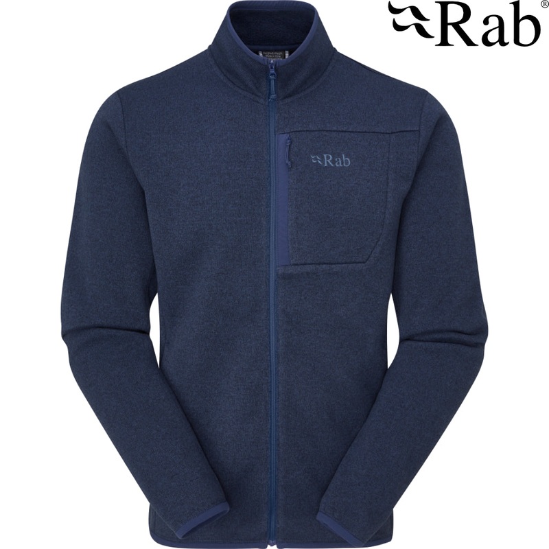 Rab – Ryvoan Full Zip Fleece|Deep Ink|Ebony|Tempest Blue|Small|Medium|Large|X-Large|XX-Large